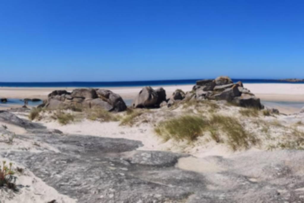 Apartamento Con Vistas Al Mar, Playa De Carnota! Luaran gambar