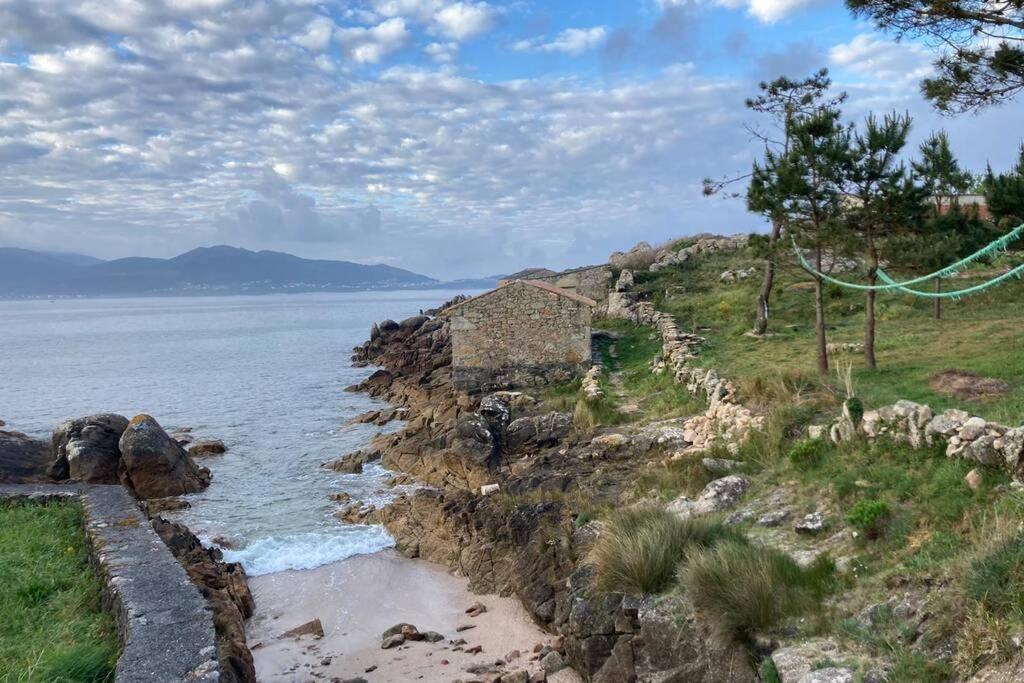 Apartamento Con Vistas Al Mar, Playa De Carnota! Luaran gambar